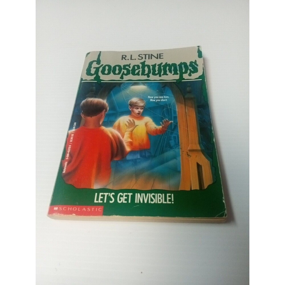 Vintage Goosebumps #6 Let's Get Invisible! R. L. Stine
